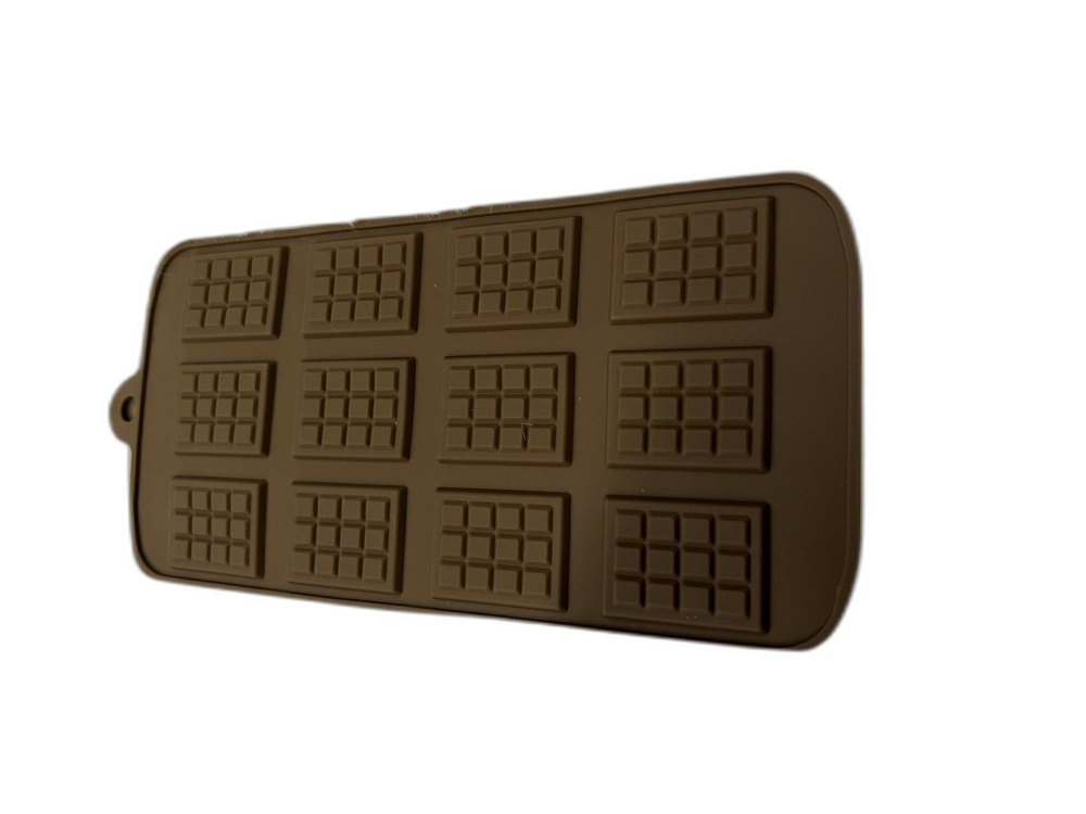 Rectangular Brown Mini Bar Silicone Mould, For Chocolate