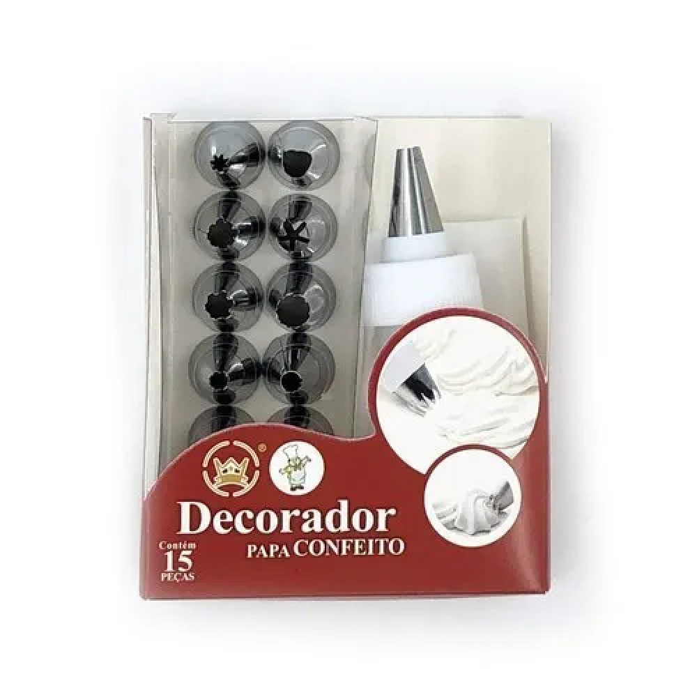 Silver Stainless steel decorador Icing Nozzles, For Cake, Size: Standard