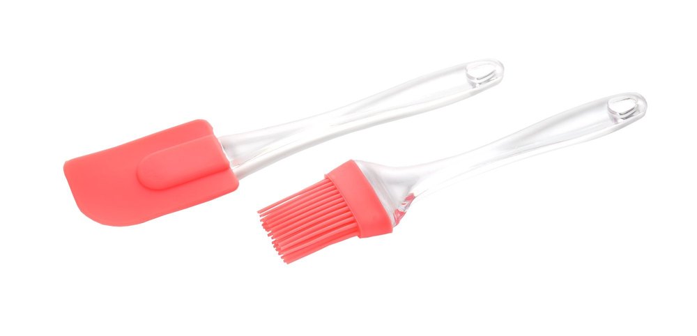 Silicone Spatula And Pastry Brush Set