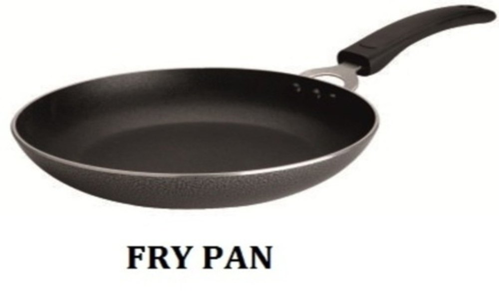 EASE Aluminium Non Stick Deluxe Fry Pan, Capacity: 280 X 4mm, Size: 280 mm img