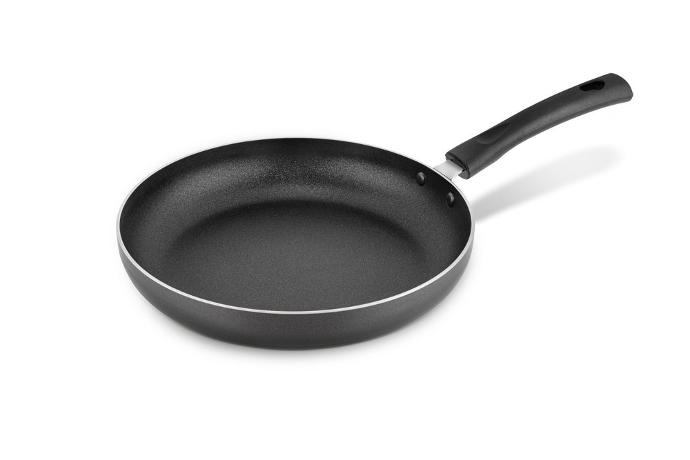 Aluminium Black 24cm Non Stick Fry Pan, For Home, Capacity: 1 Litre