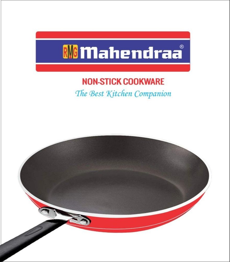 Nonstick Coating Nonstick Cookware Non Stick Fry Pan, For Home, Size: Medium & Big img