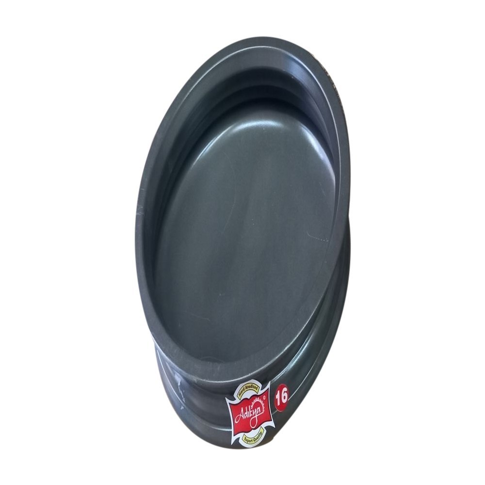 Medium Weight Round Black Anodized Aluminium cookware, Capacity: 1 To 15 Liter, Size: 10 To 18 img