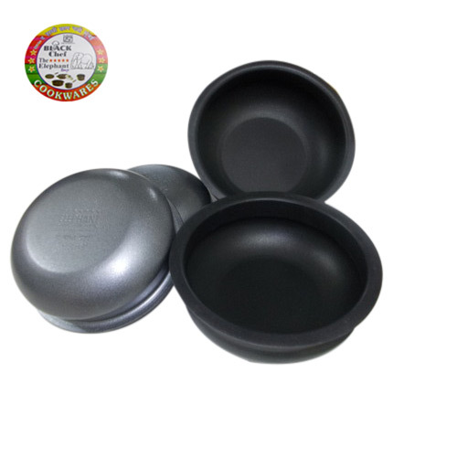 Black Non Stick Handi, For Foodware