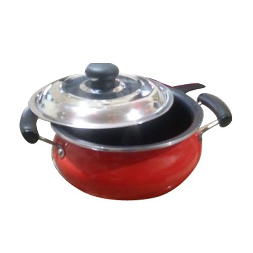 Aluminium Non Stick Cooking Handi, Packaging Type: Carton Box