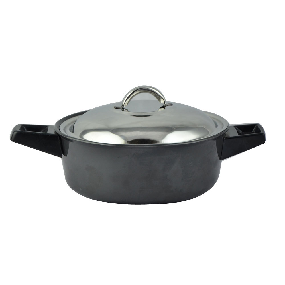 Black Non Stick Stew Pot img