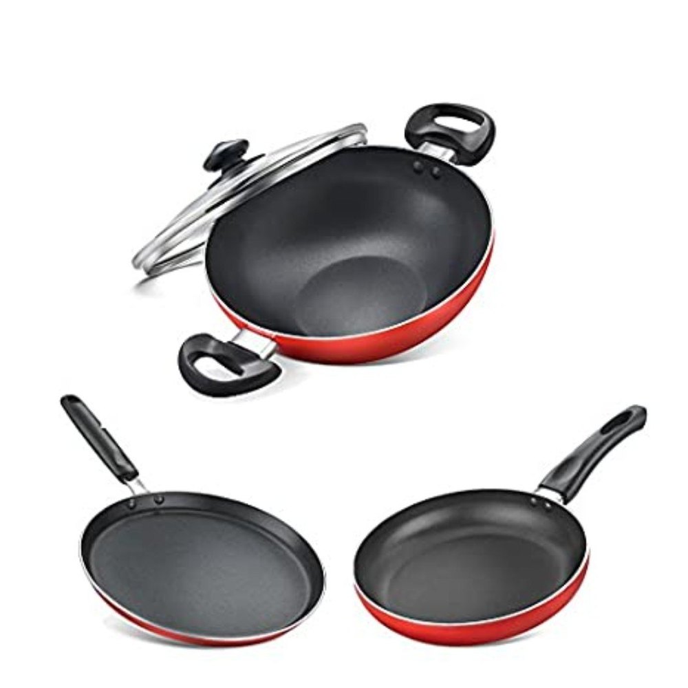 Powder Coated Aluminium Judge Deluxe Non-Stick Cookware Set, For Restaurant