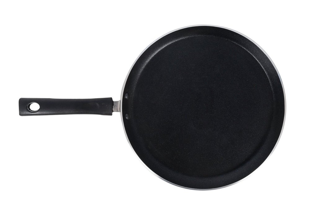 Bestofry Black 28 Cm, 5mm Aluminium Non Stick Dosa Tawa, For Home