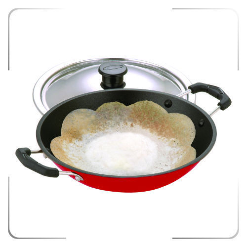 Aluminium Non Stick Appam Pan, For Home, Size: Medium