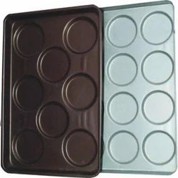 Regular Bun Baking Tray 90mm & 100mm (12x18)