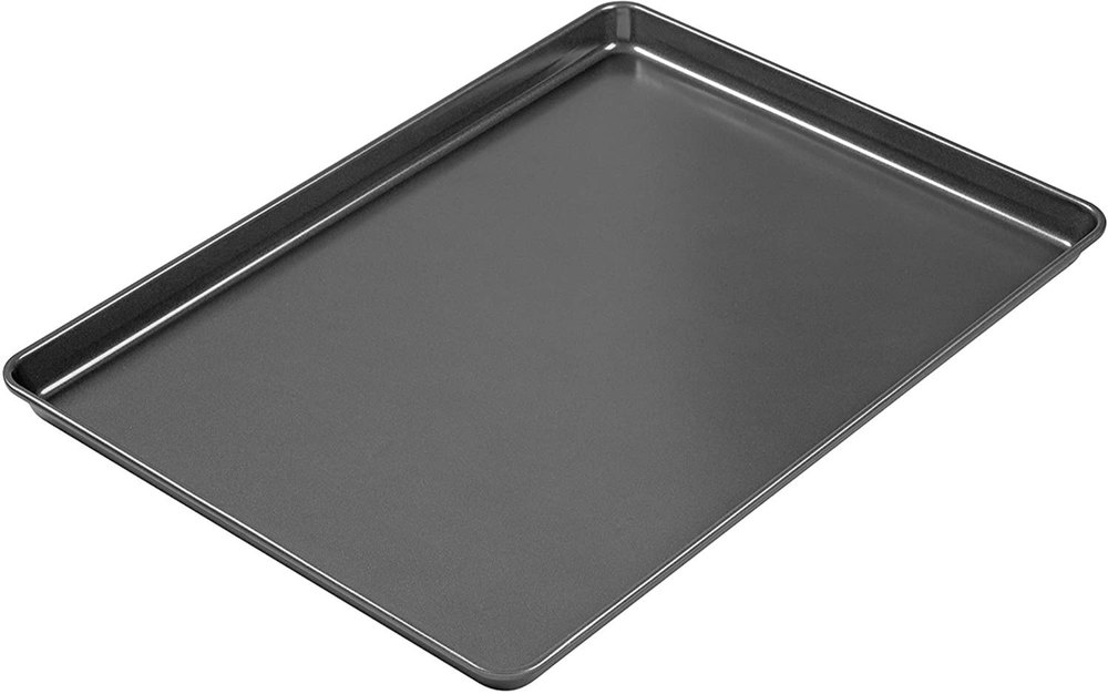 Black Alloy Steel Curated Cart Non-Stick Baking Pan, Inside Outside Finish: Tinplate Coated, Thickness Millimetre: 0.6mm