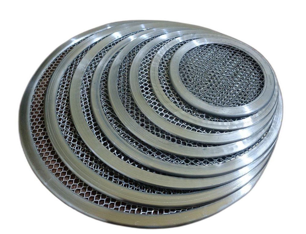 Round Aluminium Pizza Screen Set, Size: 3 Inch To 14 Inches img