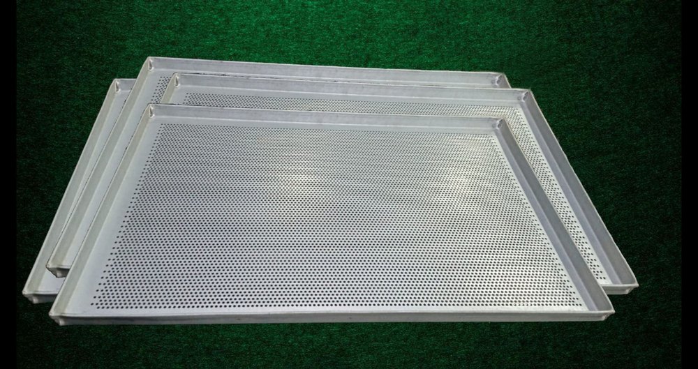 KING Alu Steel perforated ba mesh tray