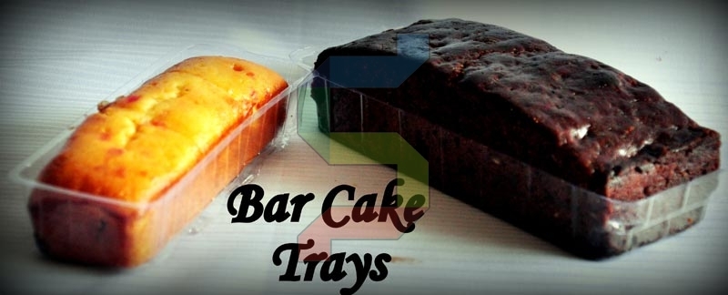 Plastic Rectangular Bar Cake Trays, For Bakery