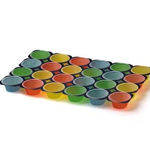 Multicolor Paper 24 Cups Color Muffin Tray