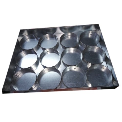 Galvanized Iron Bun Tray, Thickness: 2-5 Mm