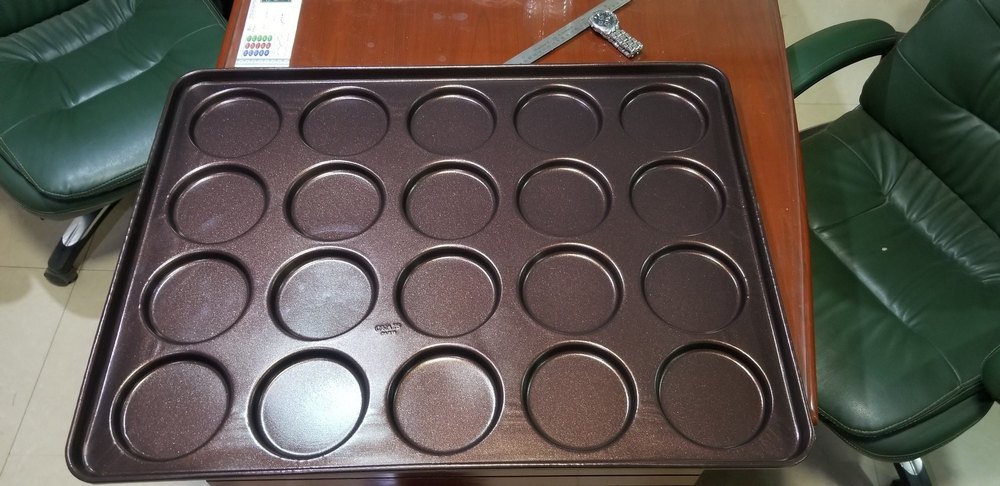 Stainless Steel Rectangular Bun Baking Tray