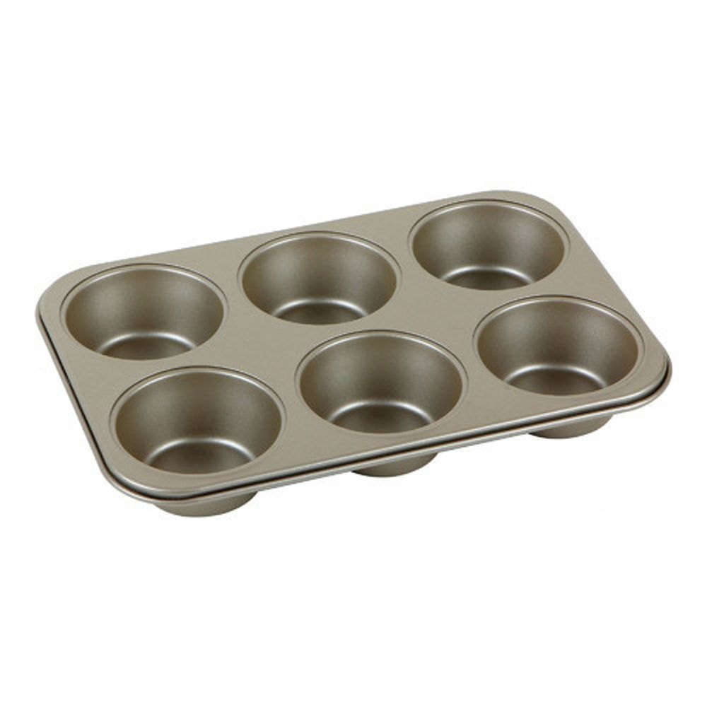 Silver PVC 6 Compartment Burger Bun Baking Tray, 10g