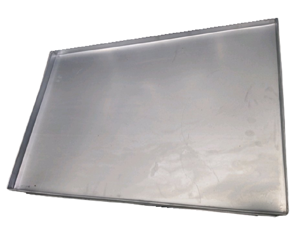 1000 Series Rectangular Aluminium Bakery Tray, Thickness: 5 mm, Size: 600 X 400 mm