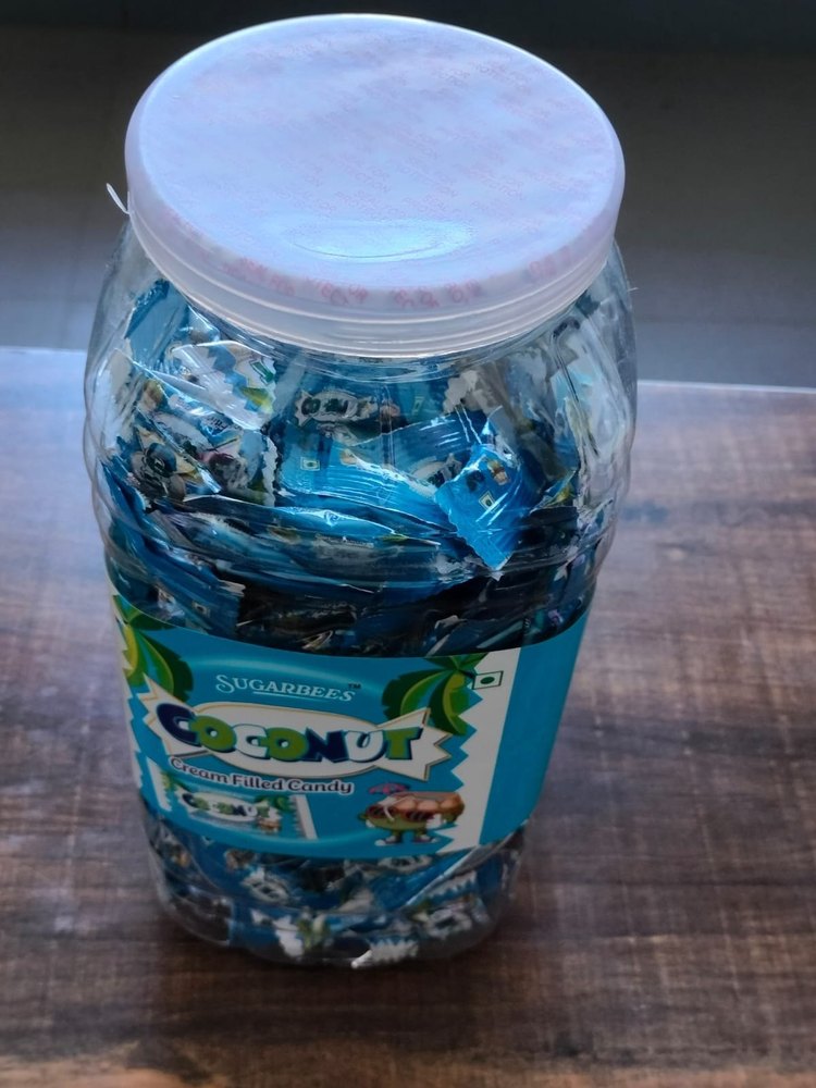 Sugarbees Coconut Candy, Packaging Type: Plastic Jar, Packaging Size: 240 Piece img