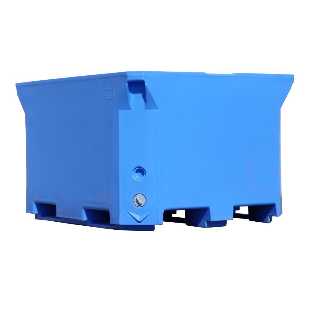 Blue Plastic insulated Ice Box, Capacity: 50ltr