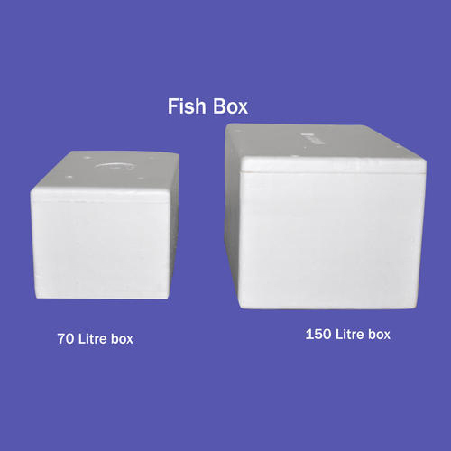 EPS Fish Box, For Packaging, Capacity: 70 - 50 Litres