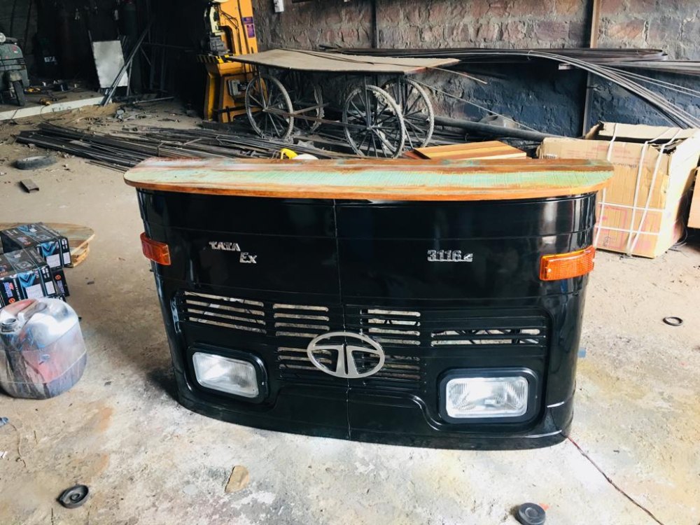 Soni Automobile Truck Bar Counter Table