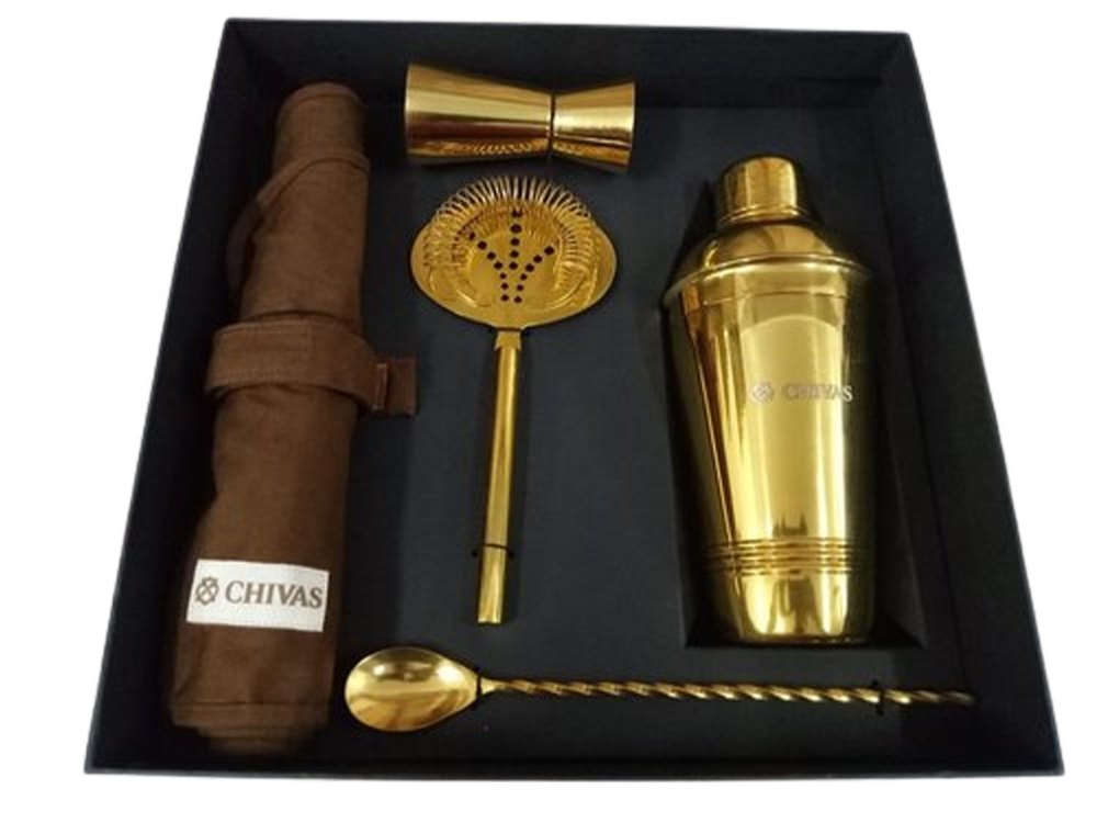 Brass Golden Bar Set, Packaging Type: Box