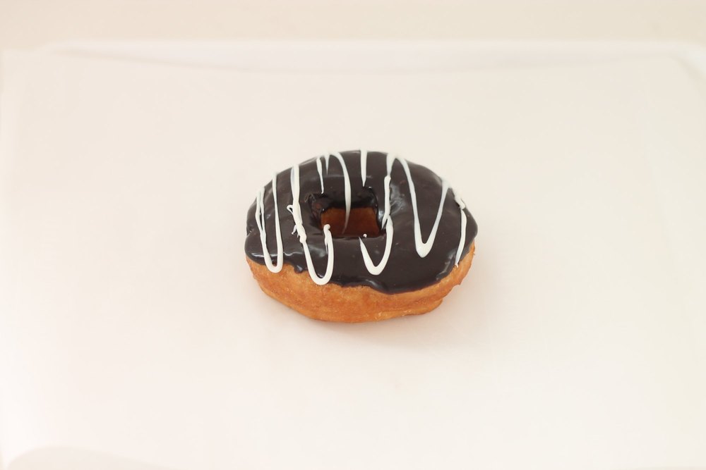 Chocolate, Vanilla Doughnuts/Donut, For Dessert, Single Piece