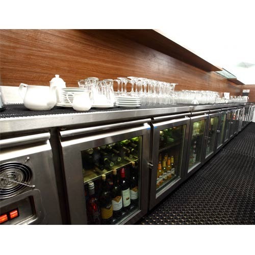 Stainless Steel Back Bar Display Chiller, For Bar, Restaurant