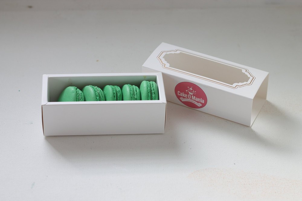 Almond Flour Macarons, Single Piece, Box Of 5