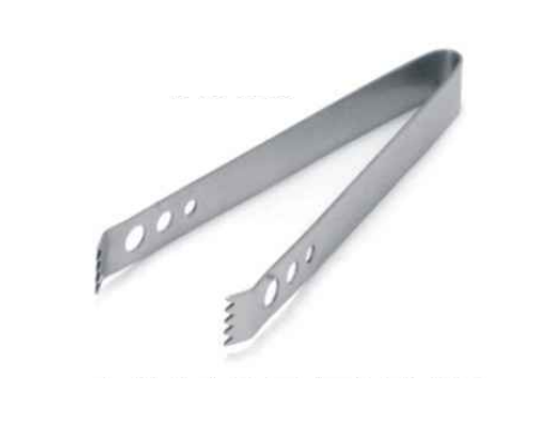 Stainless Steel Silver VH Ice Tong, Grade: SS 202, Thickness: 1mm