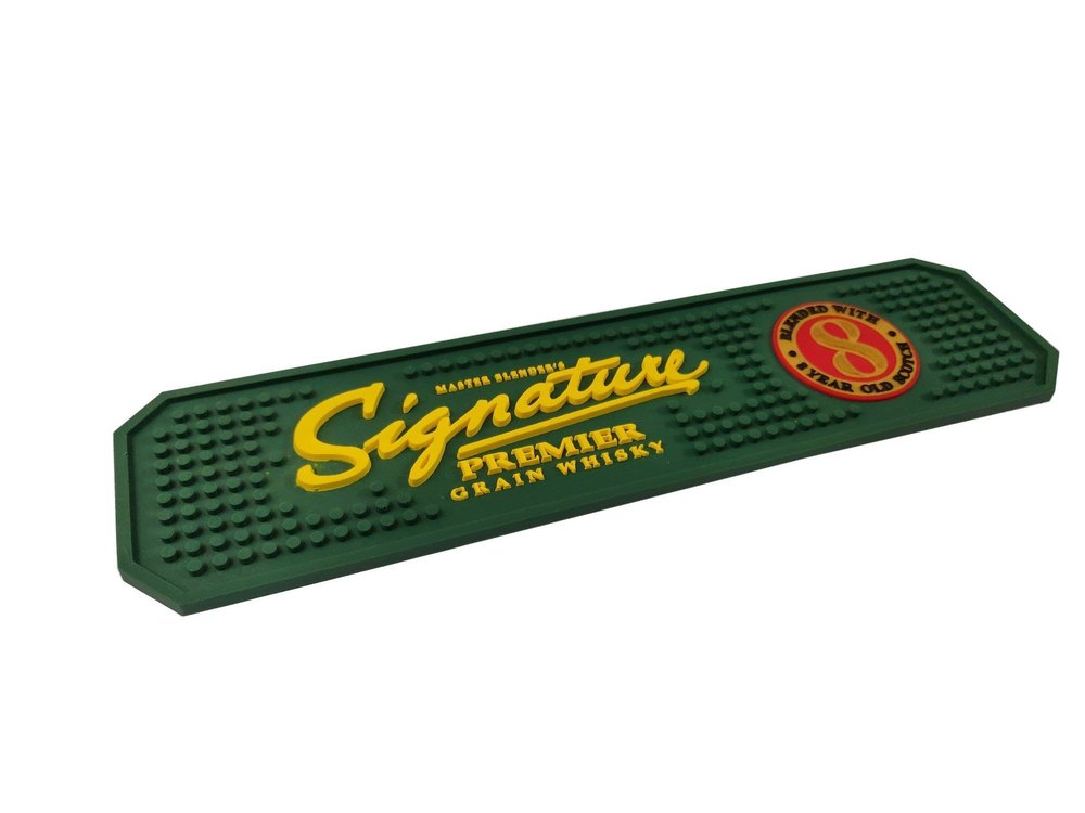 Rubber Green PVC Bar Mats img