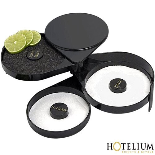 Black Glass Rimmer - Bar Accessories, Packaging Type: Box