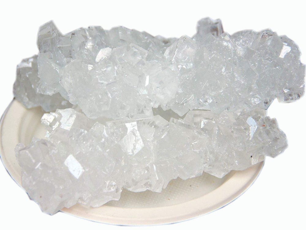 Sugar White Organic Dhaga Mishri, Crystal, Packaging Size: Loose