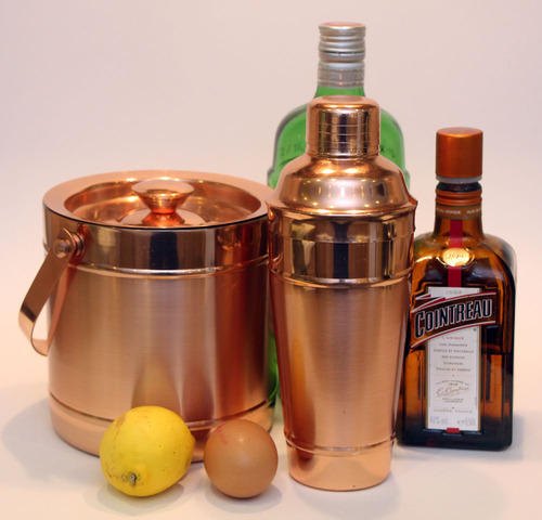 Copper Ice Bucket, For HOTEL, BAR HOME, Packaging Type: Basic Packing