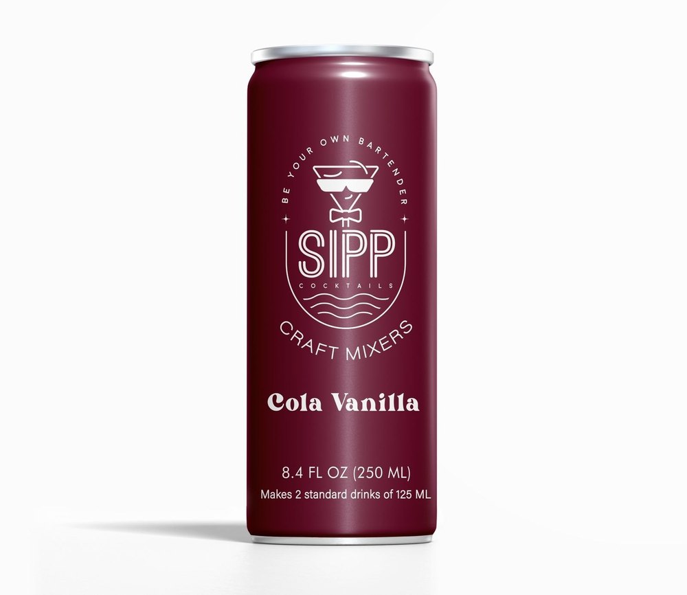 SIPP Cola Vanilla Cocktail Mixer, Size: 250ml