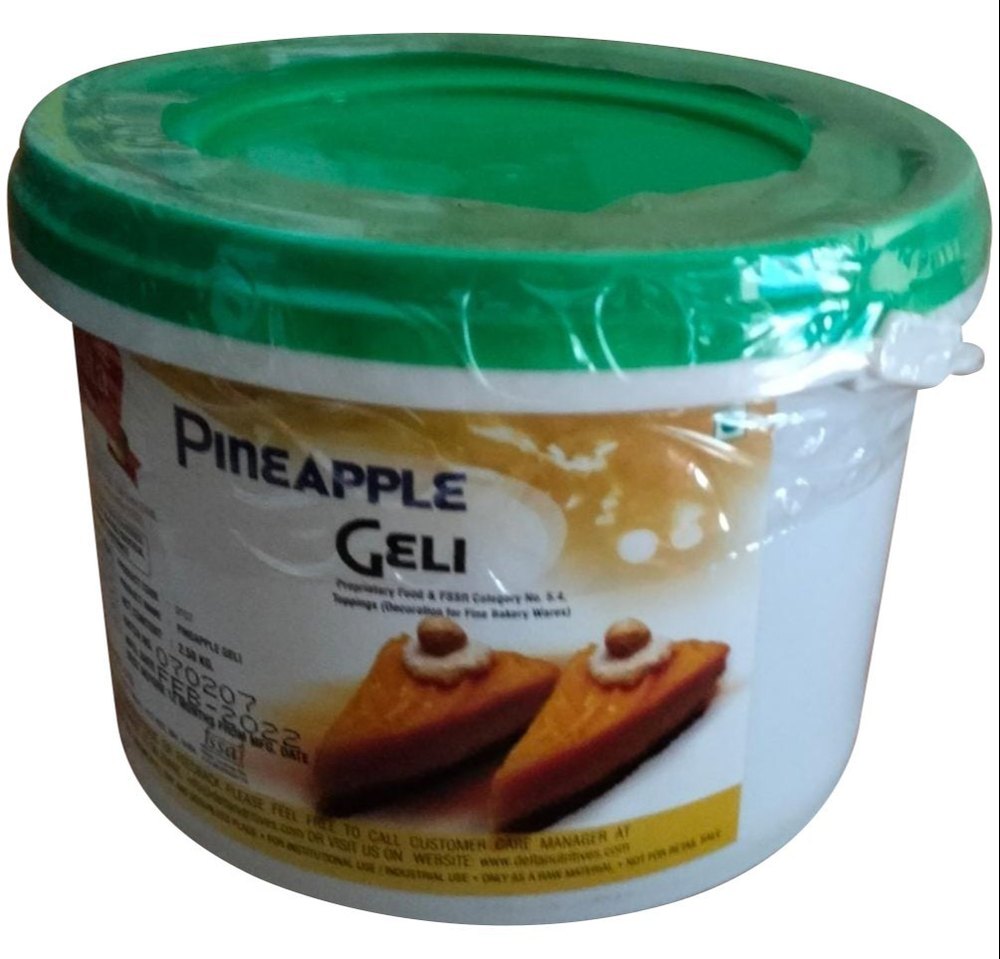 White Vanilla Delta Pineapple Jelly, Gel, Packaging Size: 2.5kg img