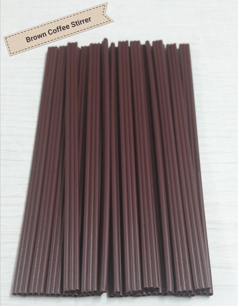 Brown Coffee Stirrer, Size: 4.5 Inch (Length)
