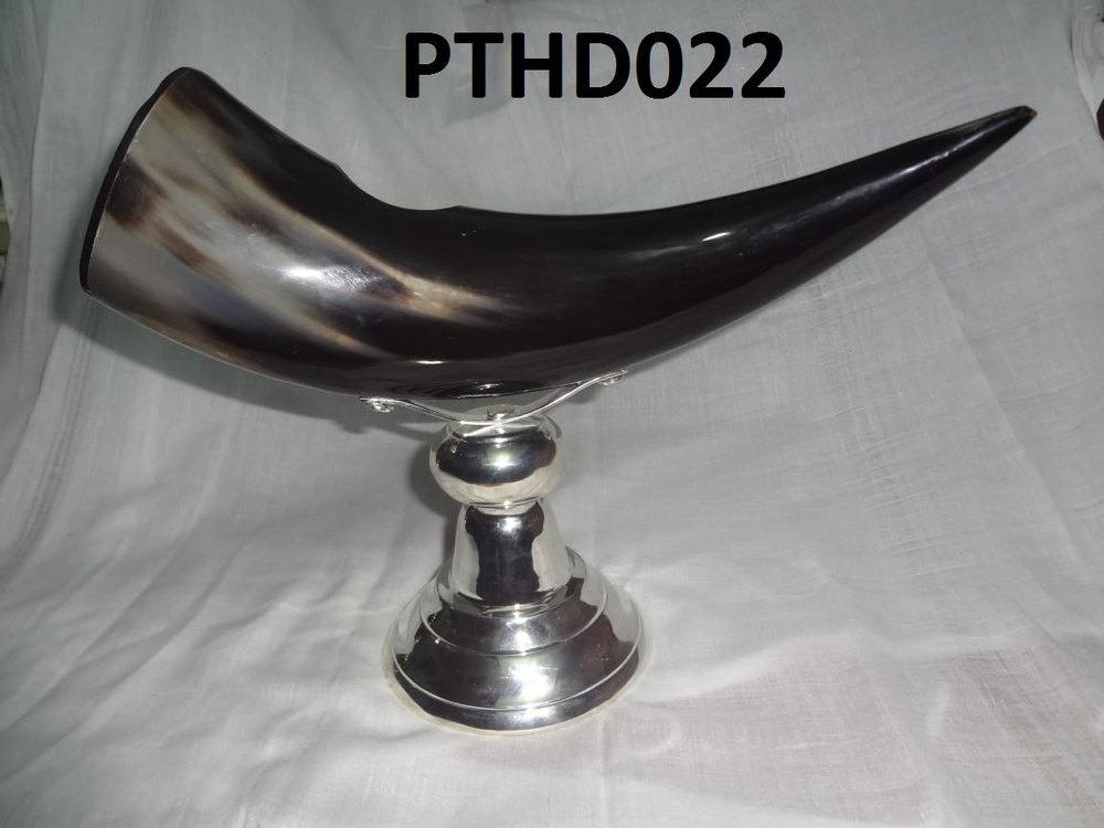 Natural Horn Stand, For Home, Size: 8 Inch