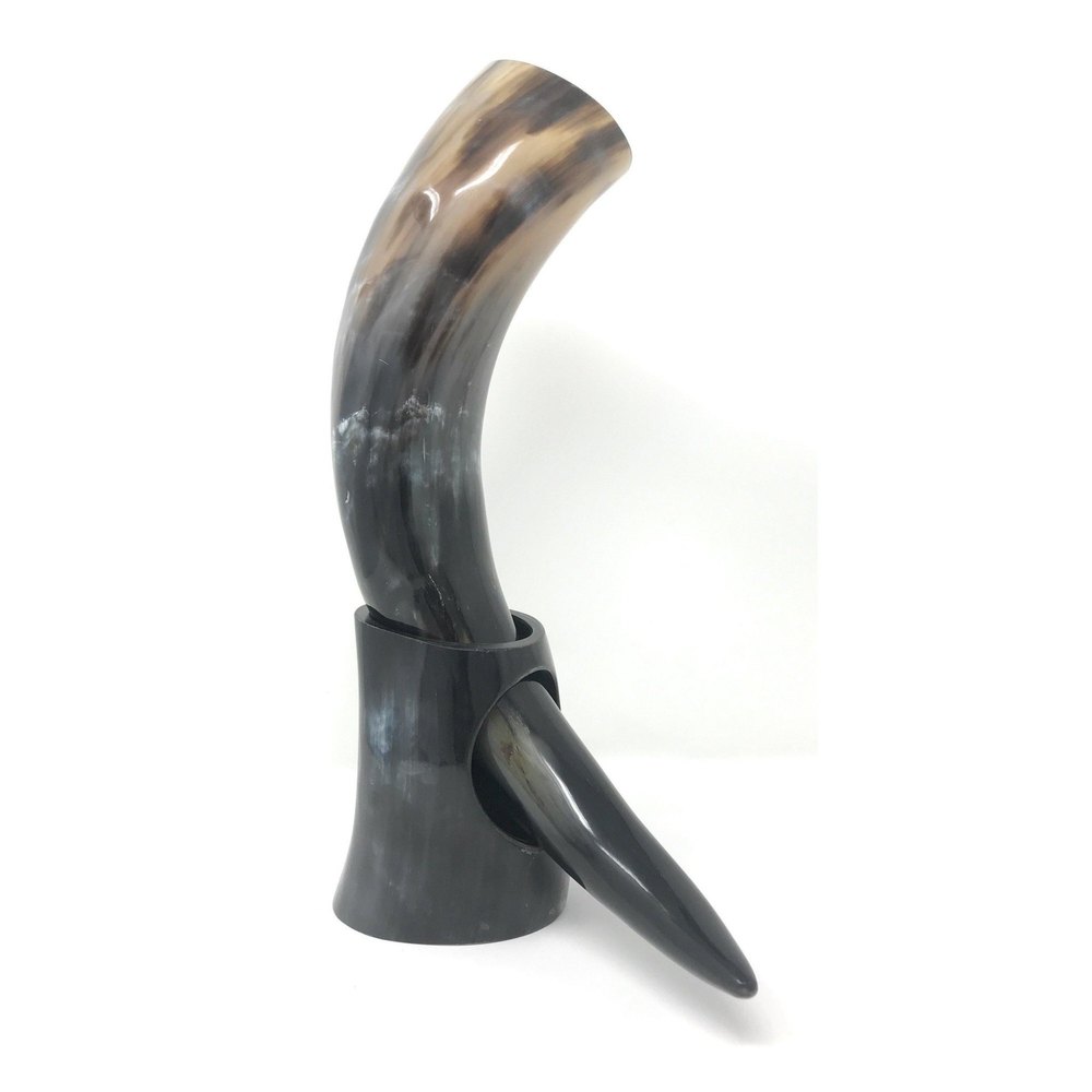 Natural Horn Stand, Size: 10 Inch