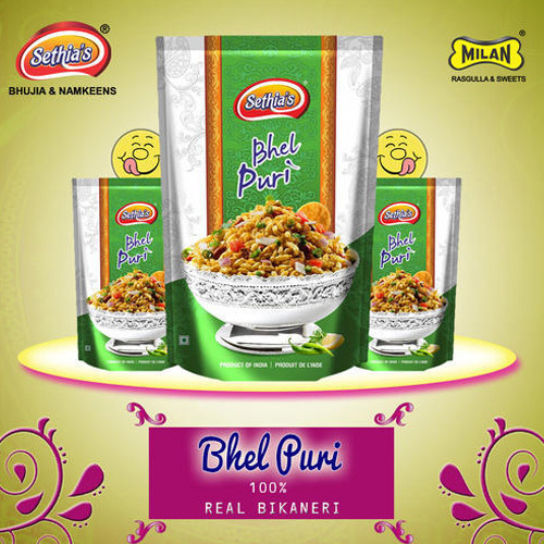 Masala Salted Sethia\'s Bhel Puri, Packaging Type: Packet, Packaging Size: 200 Grams