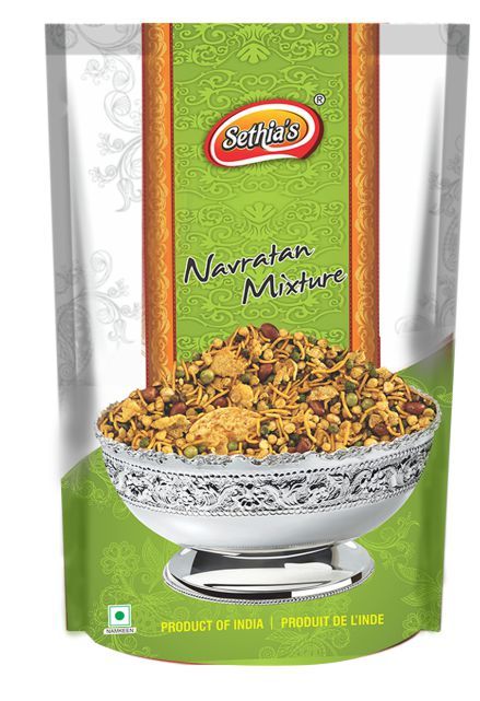Masala Salted Sethias Navaratan Mixture Namkeen, Packaging Type: Packet, 50 To 80 Packets
