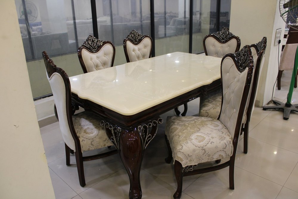 Marble Dining Table, 4 Seater & 6 Seater & 8 Seater