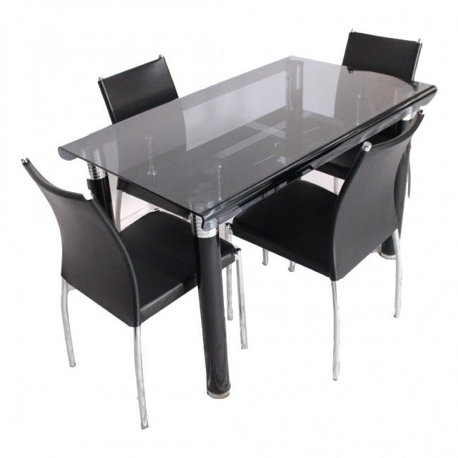 Black Designer Dining Table