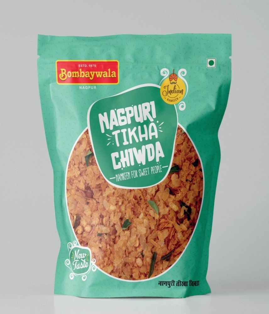 Bombaywala Nagpuri Tikha Chivda Namkeen, Packaging Size: 200g