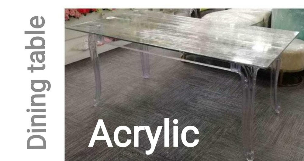 Acrylic dining table