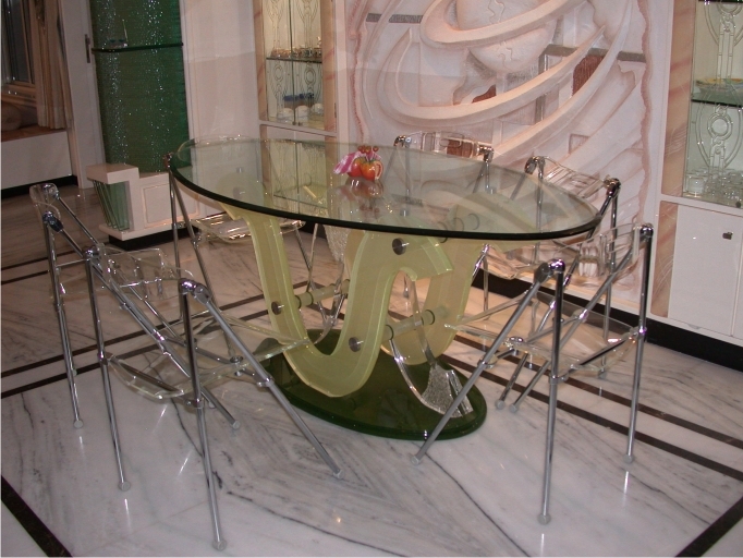 Acrylic Dinning Table