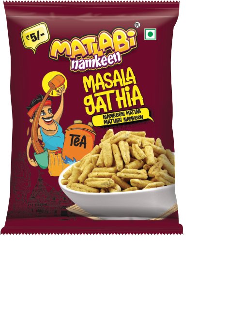 Spicy MATLABI MASALA GATHIYA, Packaging Size: 35 Gm img