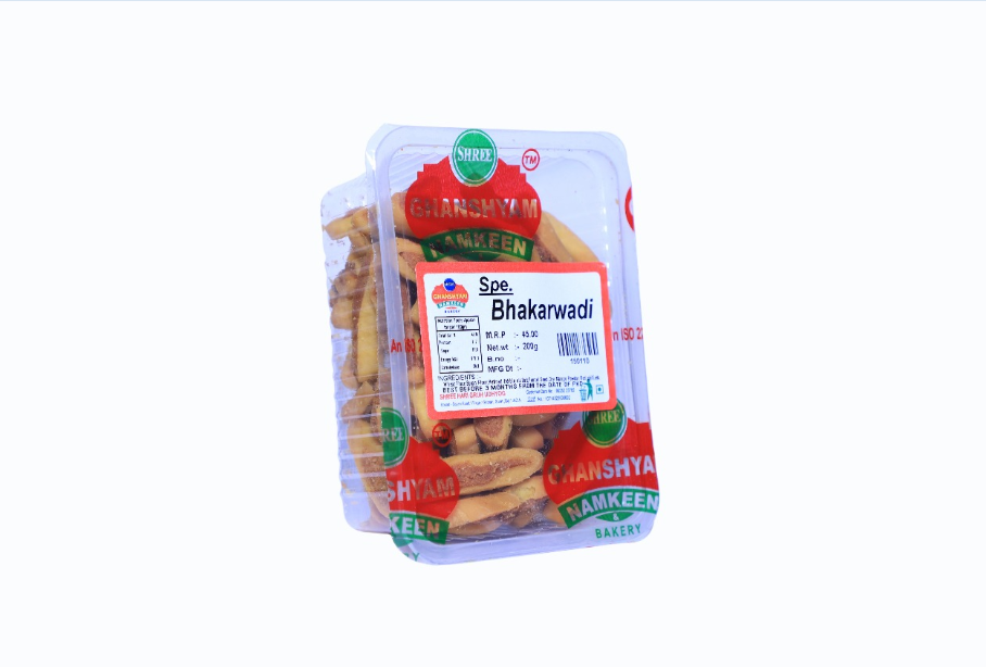 Ghanshyam Spe Bhakarwadi Namkeen, Packaging Size: 200 Gm